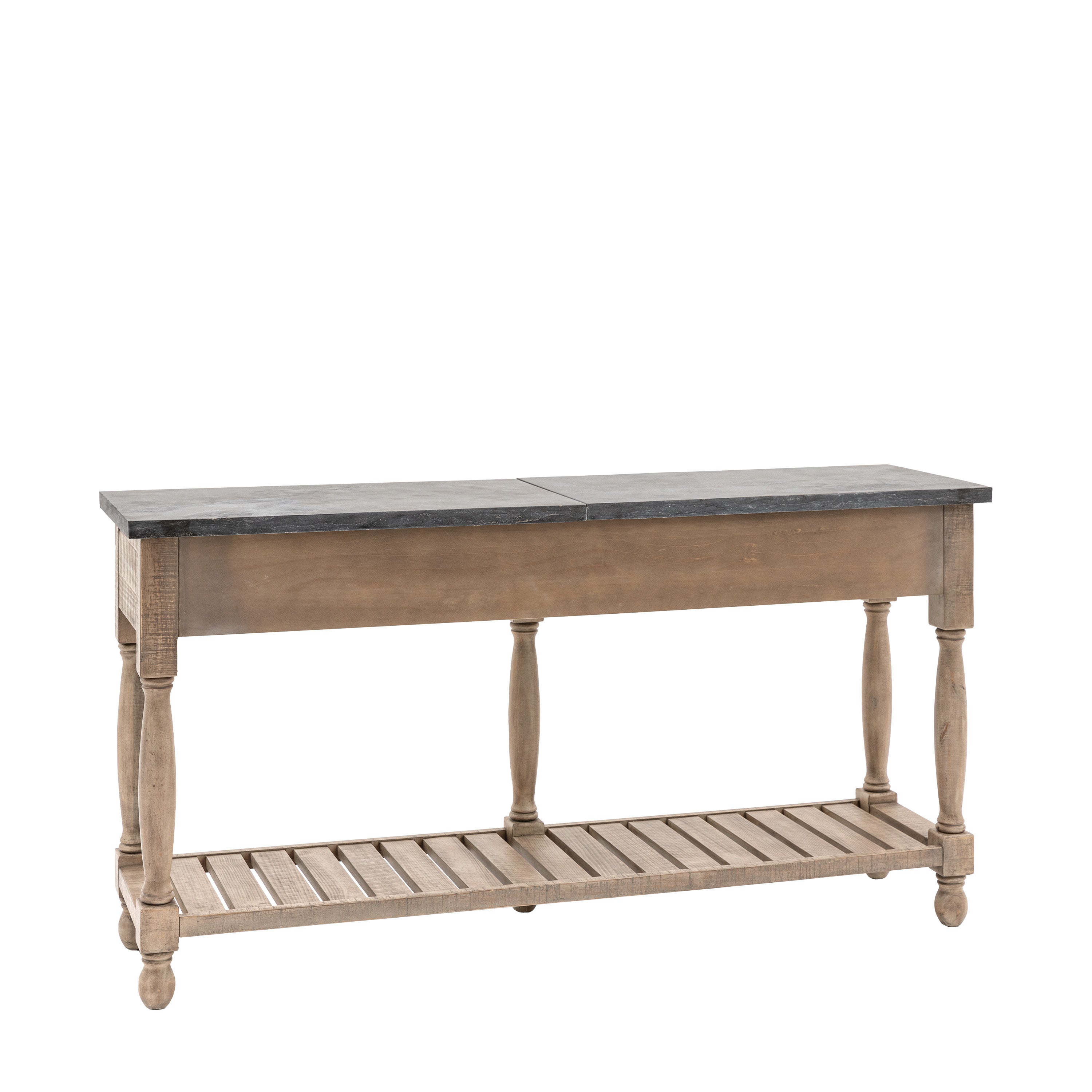 Bowen Natural Pine Wood Console Table